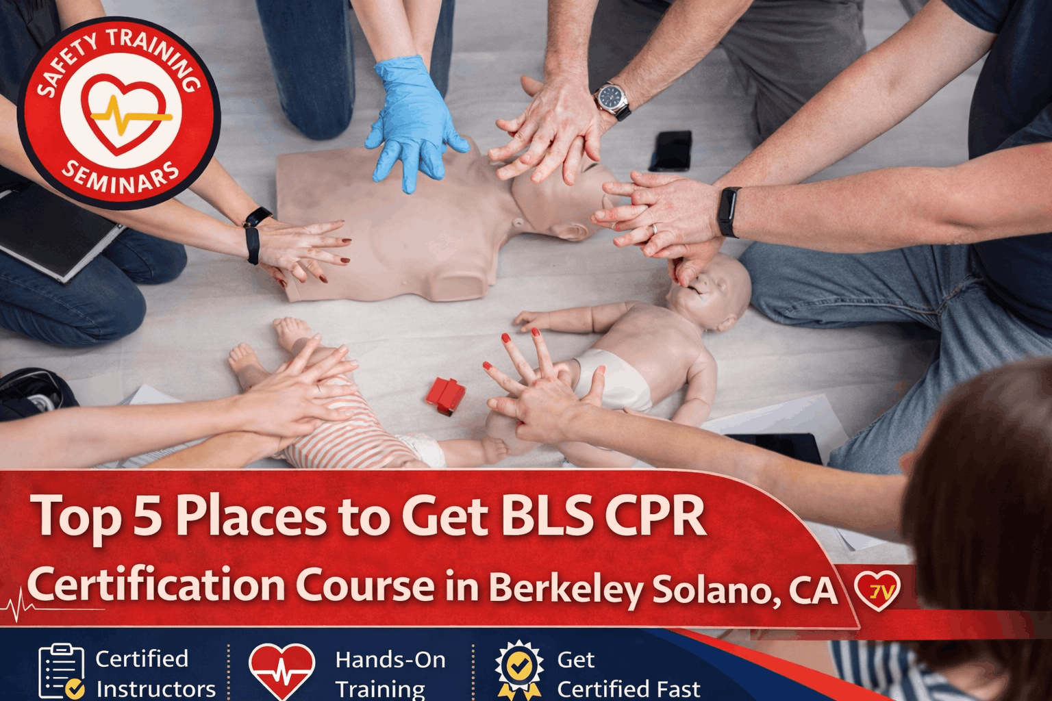 Top 5 Places to Find BLS CPR Certification Courses in Berkeley